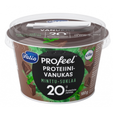 Протеиновый пудинг Valio PROfeel proteiinivanukas 180г мята шоколад без лактозы Протеиновый пудинг Valio PROfeel proteiinivanukas 180г мята шоколад без лактозы