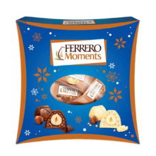 Ассорти шоколадных конфет с целым фундуком Ferrero Moments 183г Ассорти шоколадных конфет с целым фундуком Ferrero Moments 183г