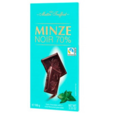 Темный шоколад Maitre Truffout Mint Noir 70% со вкусом мяты 100г Темный шоколад Maitre Truffout Mint Noir 70% со вкусом мяты 100г