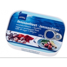 Филе сельди с приправами Rainbow Janssonfileet Maustekastikkeessa 125г Филе сельди с приправами Rainbow Janssonfileet Maustekastikkeessa 125г