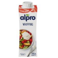 Соевые взбитые сливки Alpro Whipping 250мл 23% Соевые взбитые сливки Alpro Whipping 250мл 23%
