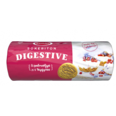Печенье без сахара Kantolan Digestive sokeriton keksi 400г Печенье без сахара Kantolan Digestive sokeriton keksi 400г