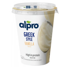 Соевый ванильный йогурт Alpro Greek Style Vanilja 400г Соевый ванильный йогурт Alpro Greek Style Vanilja 400г