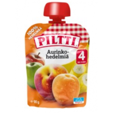 Фруктовое пюре Piltti Aurinkohedelmia 90г с 4 месяцев Фруктовое пюре Piltti Aurinkohedelmia 90г с 4 месяцев