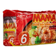 Лапша со вкусом креветок Mama Katkaravunmakuinen 6x60г Лапша со вкусом креветок Mama Katkaravunmakuinen 6x60г