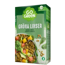 Чечевица зеленая GoGreen 400 г Чечевица зеленая GoGreen 400 г
