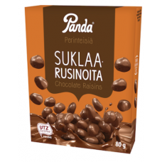 Изюм в шоколаде Panda Suklaarusinoita 80г Изюм в шоколаде Panda Suklaarusinoita 80г