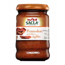 Соус песто с чесноком и вялеными помидорами Sacla Pesto pomodori Secchi & Aglio 190 г Соус песто с чесноком и вялеными помидорами Sacla Pesto pomodori Secchi & Aglio 190 г