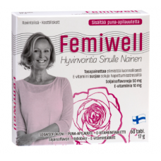 Препарат для женщин Femiwell soy isoflavone 60шт Препарат для женщин Femiwell soy isoflavone 60шт