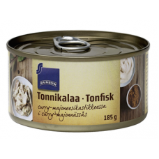 Тунец в майонезном соусе карри Rainbow Tonnikalaa Curry-Majoneesikastikkeessa 185 г Тунец в майонезном соусе карри Rainbow Tonnikalaa Curry-Majoneesikastikkeessa 185 г