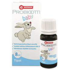 Пробиотик с молочнокислыми бифидобактериями в каплях PROBIOOTTIPLUS BABY TIPAT 8 мл Пробиотик с молочнокислыми бифидобактериями в каплях PROBIOOTTIPLUS BABY TIPAT 8 мл