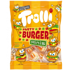 Жевательные конфеты мини бургеры Trolls Mini Burger 170г Жевательные конфеты мини бургеры Trolls Mini Burger 170г