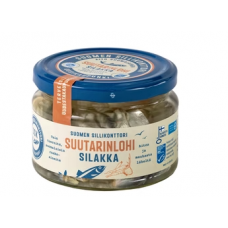 Сельдь с овощами Suutarinlohi Silakka 280г/140г в стекле Сельдь с овощами Suutarinlohi Silakka 280г/140г в стекле