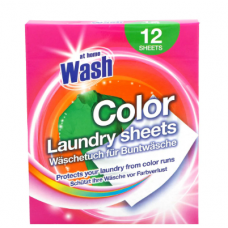 Ловушка для цвета и грязи At Home Wash Sheets 16шт Ловушка для цвета и грязи At Home Wash Sheets 16шт