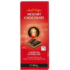 Темный шоколад Maitre Truffout Mozart 143г с марципаном Темный шоколад Maitre Truffout Mozart 143г с марципаном