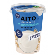Овсяный йогурт Fazer Aito Greek Style Maustamaton Kauragurtti 400г Овсяный йогурт Fazer Aito Greek Style Maustamaton Kauragurtti 400г