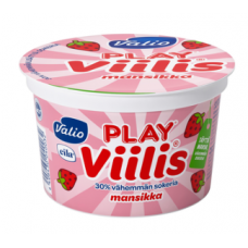 Простокваша Valio Play Viilis mansikka 200г клубника Простокваша Valio Play Viilis mansikka 200г клубника