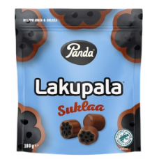 Конфеты лакричные Panda Lakupala suklaa 180г с шоколадом Конфеты лакричные Panda Lakupala suklaa 180г с шоколадом