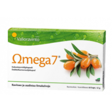 Облепиховое масло OMEGA 7 60шт Облепиховое масло OMEGA 7 60шт