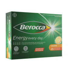 Витаминно-минеральный препарат шипучий BEROCCA ENERGY ORANGE Every Day 45 шт о вкусом апельсина Витаминно-минеральный препарат шипучий BEROCCA ENERGY ORANGE Every Day 45 шт о вкусом апельсина