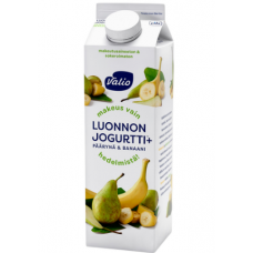 Йогурт Valio Luonnon jogurtti+ paaryna & banaani 1кг груша и банан без лактозы Йогурт Valio Luonnon jogurtti+ paaryna & banaani 1кг груша и банан без лактозы