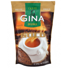 Кофе растворимый Gina gold 300г мягкая упаковка Кофе растворимый Gina gold 300г мягкая упаковка