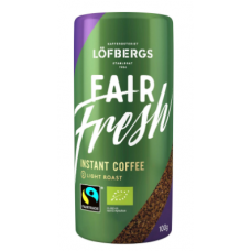 Растворимый кофе Lofbergs Fair Fresh Fairtrade Organic 100 г Растворимый кофе Lofbergs Fair Fresh Fairtrade Organic 100 г