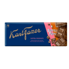 Плиточный шоколад Karl Fazer Suffel Rice Puff 198 г Плиточный шоколад Karl Fazer Suffel Rice Puff 198 г