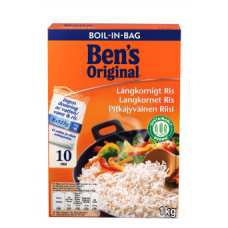 Рис длиннозерный в варочных пакетах Ben's Original 8х125г Рис длиннозерный в варочных пакетах Ben's Original 8х125г