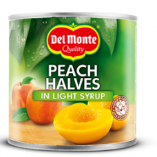 Половинки персика в легком сахарном сиропе Del Monte 420г Половинки персика в легком сахарном сиропе Del Monte 420г