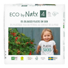 Подгузники Eco By Naty Maxi № 4 от 7-18 кг 44шт Подгузники Eco By Naty Maxi № 4 от 7-18 кг 44шт