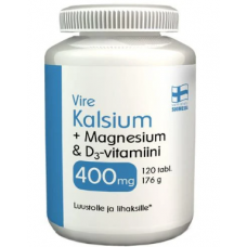 Биологически активная добавка Vire Calcium + Magnesium & Vitamin D 120шт кальций, магний и витамин D3 Биологически активная добавка Vire Calcium + Magnesium & Vitamin D 120шт кальций, магний и витамин D3