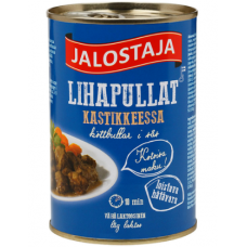 Фрикадельки в соусе Jalostaja Lihapullat Kastikkeessa 400 г ж/б Фрикадельки в соусе Jalostaja Lihapullat Kastikkeessa 400 г ж/б