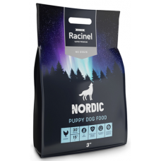 Сухой корм для щенят с курицей Racinel Nordic Puppy Dog Food 3кг Сухой корм для щенят с курицей Racinel Nordic Puppy Dog Food 3кг