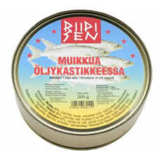 Ряпушка в масле Riipisen Muikkua Oljykastikkeessa 200г Ряпушка в масле Riipisen Muikkua Oljykastikkeessa 200г