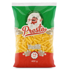 Паста Фузилли PRESTO Makaron "Fusilli" 400г Паста Фузилли PRESTO Makaron "Fusilli" 400г