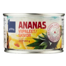 Кольца ананаса в ананасовом соке Rainbow Ananas viipaleet 227/137 г Кольца ананаса в ананасовом соке Rainbow Ananas viipaleet 227/137 г