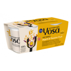 Йогурт овсяный Yosa Peach & Passion Oat Snack 2 x 125 г персик Йогурт овсяный Yosa Peach & Passion Oat Snack 2 x 125 г персик