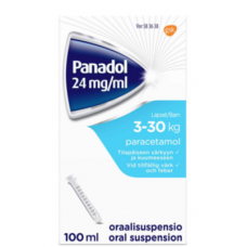 Суспензия для детей Panadol Lapsed 24мг/мл 100мл Суспензия для детей Panadol Lapsed 24мг/мл 100мл