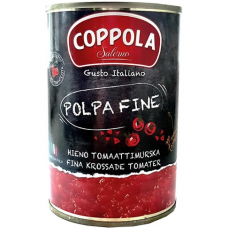 Мелкая томатная крошка Coppola Polpa fine tomaattimurska 400г Мелкая томатная крошка Coppola Polpa fine tomaattimurska 400г