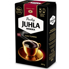 Кофе молотый Paulig Juhla Mokka Tosi Tumma 450г Кофе молотый Paulig Juhla Mokka Tosi Tumma 450г