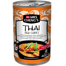 Тайский готовый соус для еды Mrs Cheng's Thai Red Curry 400мл Тайский готовый соус для еды Mrs Cheng's Thai Red Curry 400мл