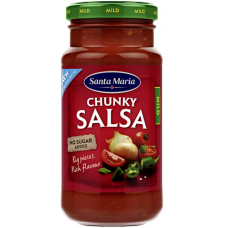 Нежный мексиканский томатный соус Santa Maria Chunky Salsa Mild 230г Нежный мексиканский томатный соус Santa Maria Chunky Salsa Mild 230г