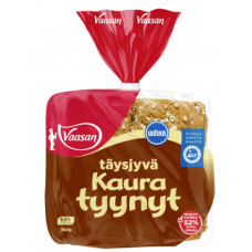 Овсяный хлеб из непросеянной муки Vaasan Taysjyva Kauratyynyt 380г Овсяный хлеб из непросеянной муки Vaasan Taysjyva Kauratyynyt 380г