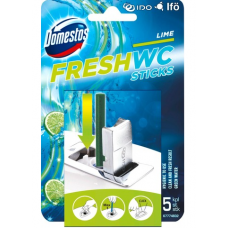 Освежитель для унитаза Domestos Wc-Raikastintikut Lime 5X9,5г Освежитель для унитаза Domestos Wc-Raikastintikut Lime 5X9,5г