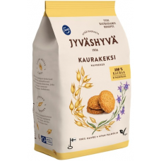 Овсяное печенье Fazer Jyvashyva kaerakupsised 350г без лактозы Овсяное печенье Fazer Jyvashyva kaerakupsised 350г без лактозы