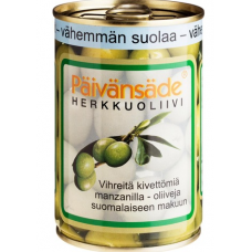 Зеленые оливки без косточек Paivansade Herkkuoliivi 300/130г Зеленые оливки без косточек Paivansade Herkkuoliivi 300/130г