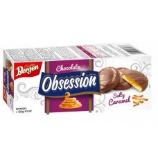 Печенье в шоколаде с начинкой из соленой карамели Bergen Obsession Salty Caramel 128г Печенье в шоколаде с начинкой из соленой карамели Bergen Obsession Salty Caramel 128г