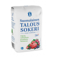 Сахарный песок Dansukker Suomalainen Taloussokeri 1кг Сахарный песок Dansukker Suomalainen Taloussokeri 1кг