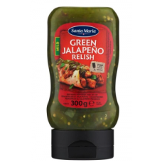 Соус с зеленым халапеньо Santa Maria Green Jalapeno Relish -pikkelssi 300г Соус с зеленым халапеньо Santa Maria Green Jalapeno Relish -pikkelssi 300г